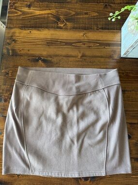 Scuba High-Rise Mini Skirt Size XL
